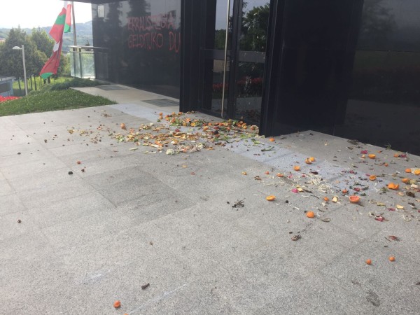 Ataque a la sede del GBB (08.05.2017)