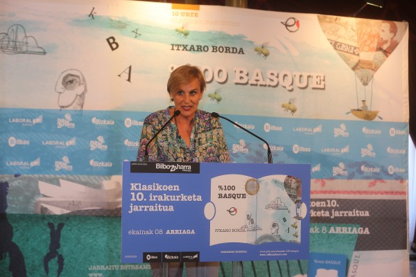 EAJ PNV en la lectura de clásicos de la literatura organizada por Bilbo Zaharra Euskaltegia