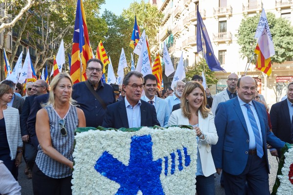 EAJ PNV  2017ko Diada eguneko ekitaldietan