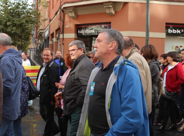 EAJ-PNV en la manifestación de Gure Esku Dago en apoyo al referéndum en Catalunya