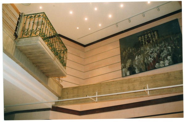 1992 Balcón recuperado de la casa originaria de Sabino Arana