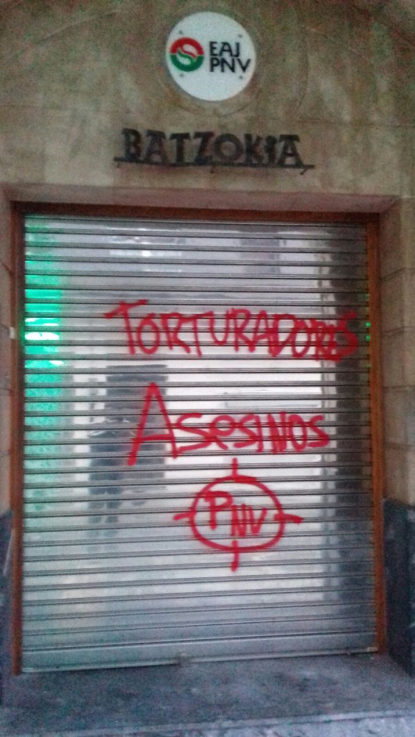 Ataques contra batzokis 