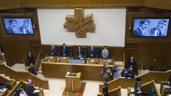 Acto de homenaje a Fernando Buesa y Enrique Casas