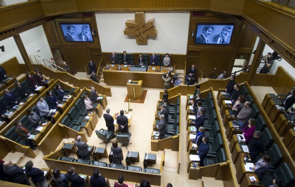 Fernando Buesa eta Enrique Casas omentzeko ekitaldia