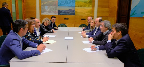 Reunión EAJ-PNV y CC en Las Palmas de Gran Canaria