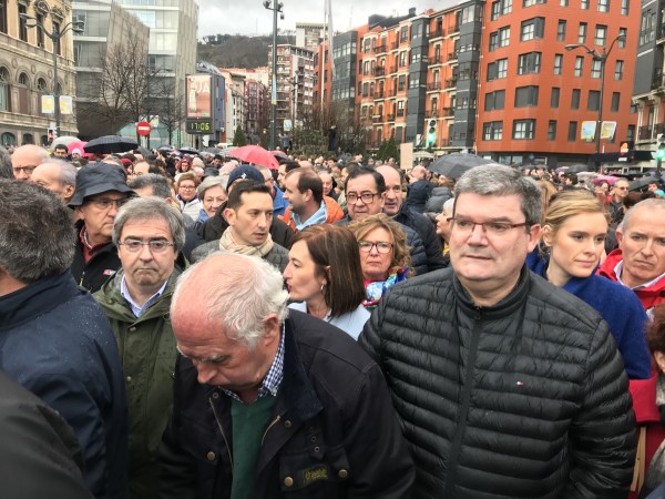 EAJ-PNV en la manifestación en demanda de pensiones justas y dignas
