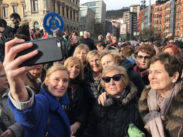 EAJ-PNV en la manifestación en demanda de pensiones justas y dignas