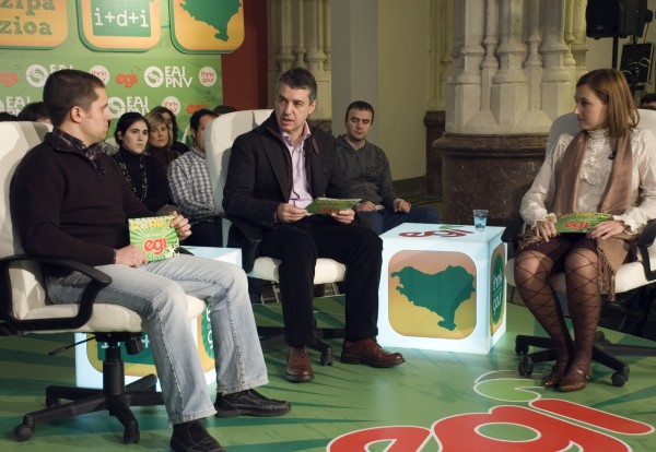 Urkullu Euzko Gaztediko V. Bilera Nagusiaren amaieran