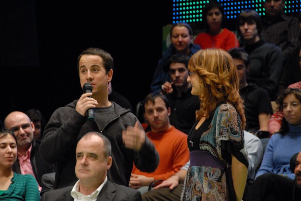 La intervención de Aitor Sotes delegado de Euskadi en EEUU