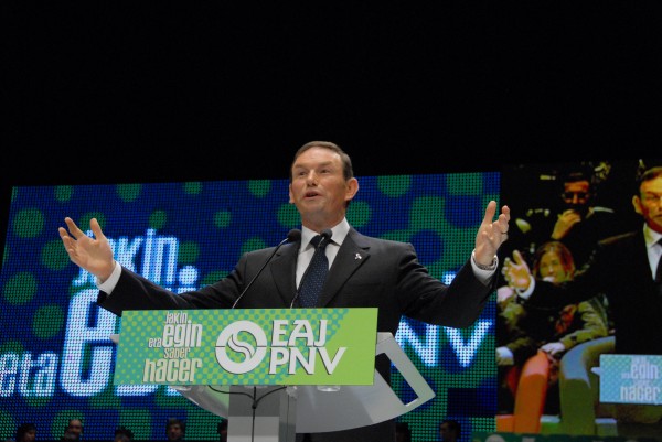 Ibarretxe Lehendakariaren hitzaldia ekitaldian 