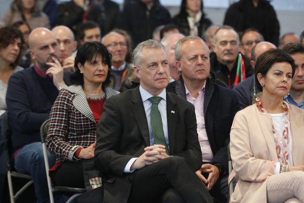 Mitin Durango. Mireia Elkoroiribe, Unai Rementeria, Izaskun Bilbao Barandica, Andoni Ortuzar