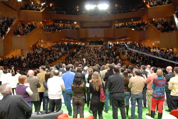 El final del acto de presentación de las conclusiones del proyecto Think Gaur 