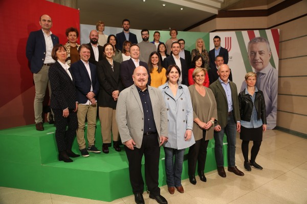 Eusko Legebiltzarrerako Bizkaiko hautagaitzaren aurkezpena