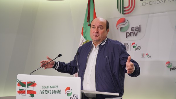 Andoni Ortuzar - 2020ko Aberri Egunaren aurkezpena