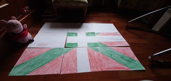 Aberri Eguna 2020 Lortuko dugu - Euskadi Aurrera - Ikurriña Etxean