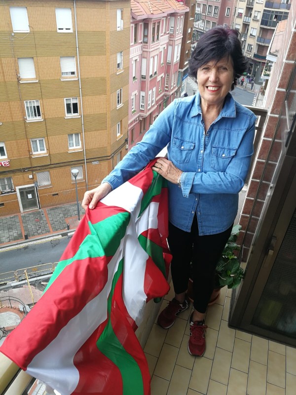 Aberri Eguna 2020 Lortuko dugu - Euskadi Aurrera - Ikurriña Etxean