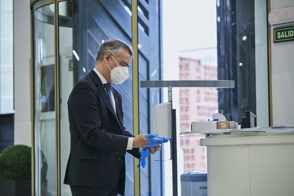 Urkullu Lehendakariaren agerraldia, Jaurlaritzaren lanari buruz azalpenak emateko Covid-19 pandemiaren aurrean