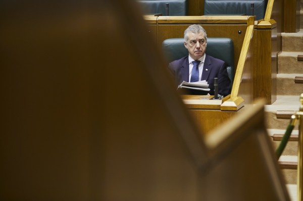 Urkullu Lehendakariaren agerraldia, Jaurlaritzaren lanari buruz azalpenak emateko Covid-19 pandemiaren aurrean