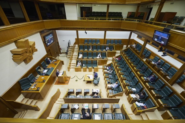 Diputación Permanente en el Parlamento Vasco (08-05-2020)