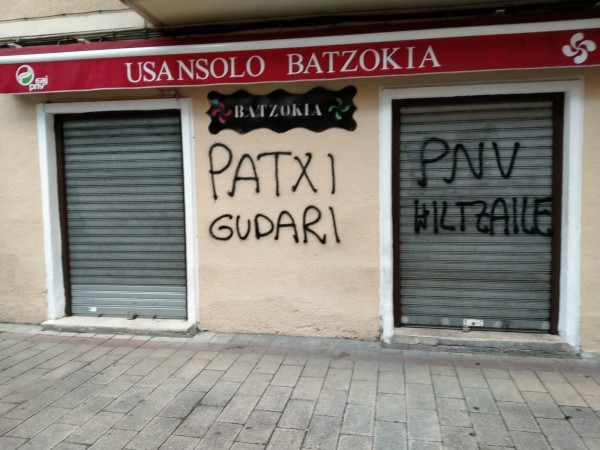 Pintadas Batzokis de Bizkaia  20200605 Usansolo