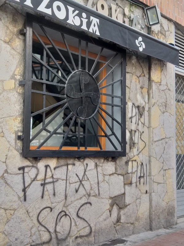Pintadas en Batzokis de Bizkaia 20200610 Zorroza