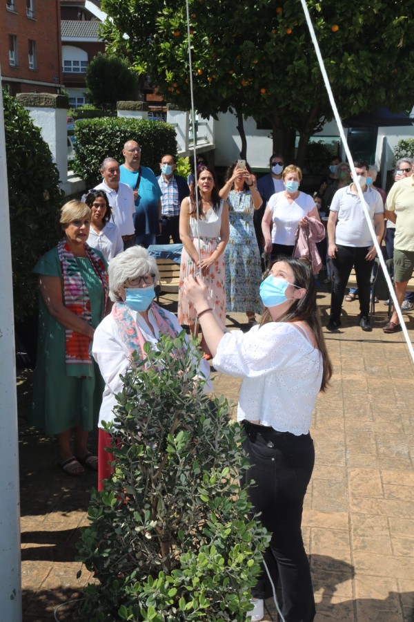 Itxaso Atutxa Ondarretako batzokiaren urteurrenean