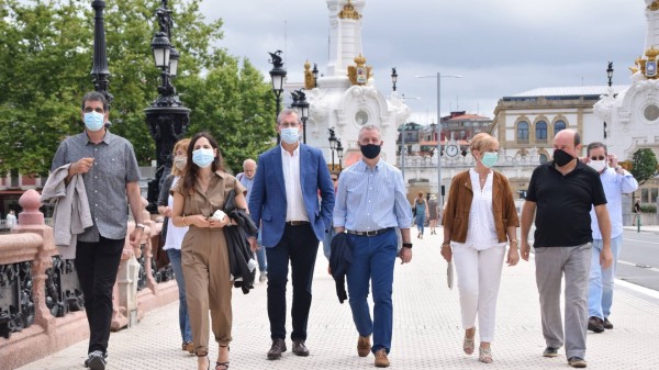 Mitin Tabakalera Donostia - Bakartxo Tejeria, Iñigo Urkullu, Andoni Ortuzar