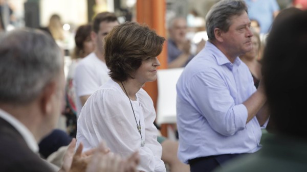 Mitina Donostia. Bakartxo Tejeria, Iñigo Urkullu, Andoni Ortuzar	