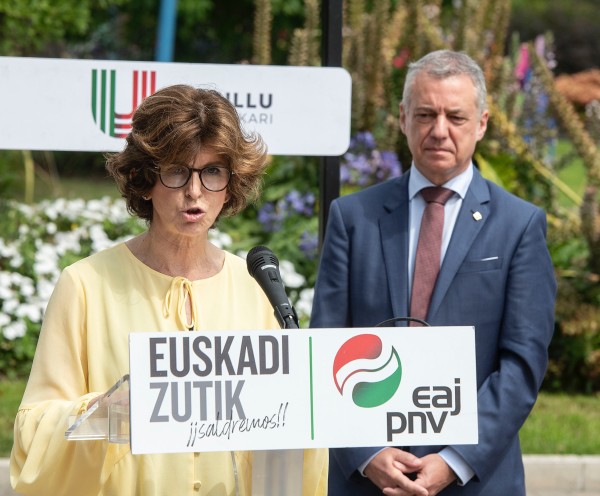 Acto sectorial Salud - Nekane Murga, Iñigo Urkullu