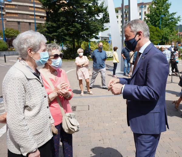 Osasunari buruzko ekitaldi sektogriala - Nekane Murga, Iñigo Urkullu