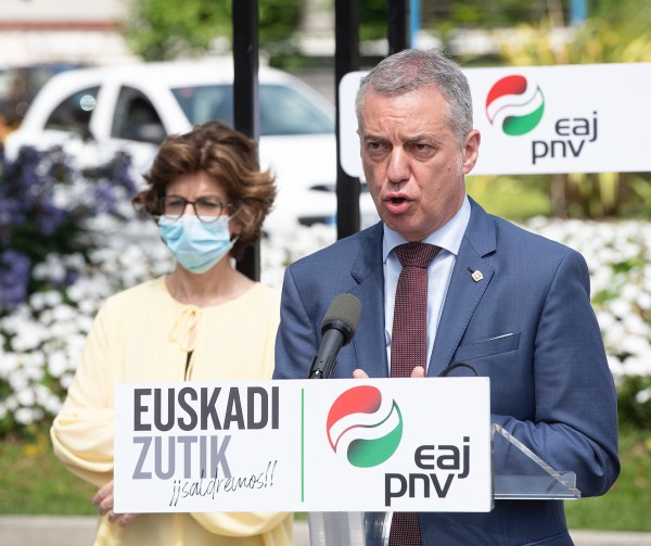 Acto sectorial Salud - Nekane Murga, Iñigo Urkullu