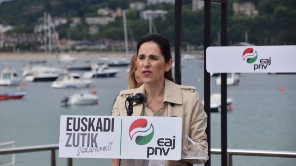 Acto Electoral Donostia - Bakartxo Tejeria, Joseba Egibar.