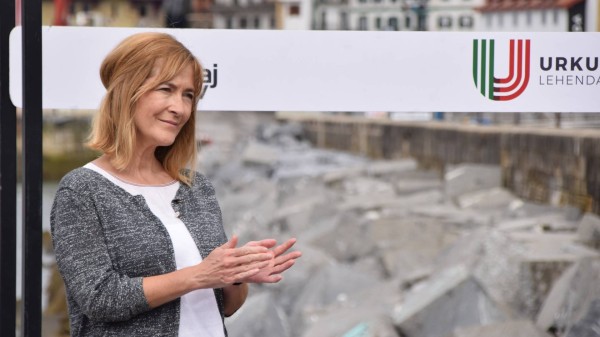 Hauteskunde ekitaldia Donostian - Bakartxo Tejeria, Joseba Egibar.