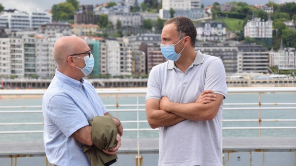 Acto Electoral Donostia - Bakartxo Tejeria, Joseba Egibar.