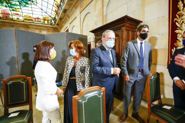 Iñigo Urkullu lehendakariak Gernikako zuhaitzaren azpian egin du karguaren zina - 2020