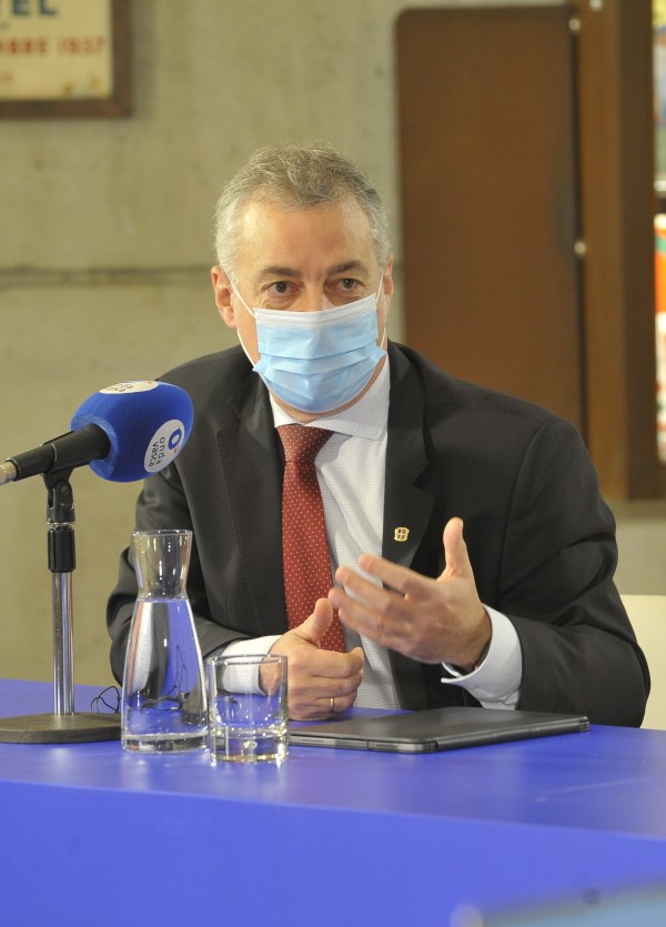 Diálogo. Iñigo Urkullu, Andoni Ortuzar