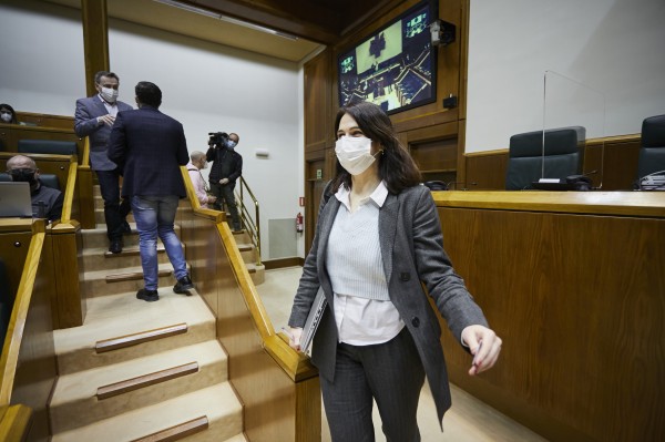 Pleno Ordinario en el Parlamento Vasco (04-03-2021) 