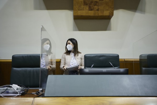 Pleno Ordinario en el Parlamento Vasco (04-03-2021) 