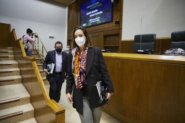 Pleno Ordinario en el Parlamento Vasco (04-03-2021) 
