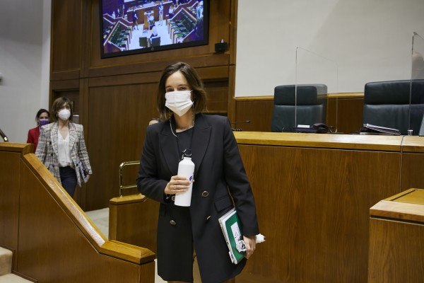 Pleno Ordinario en el Parlamento Vasco (15-04-2021) 