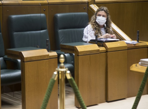 Pleno Ordinario en el Parlamento Vasco (22-04-2021) 