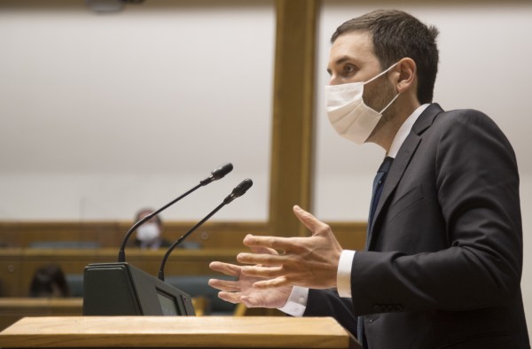 Pleno Ordinario en el Parlamento Vasco (29-04-2021) 