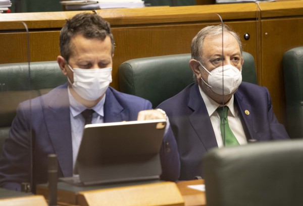 Pleno Ordinario en el Parlamento Vasco (13-05-2021) 