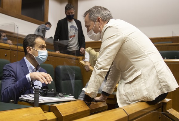 Pleno Ordinario en el Parlamento Vasco (10-06-2021) 