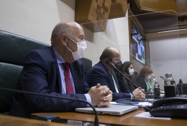 Pleno Ordinario en el Parlamento Vasco (24-06-2021)
