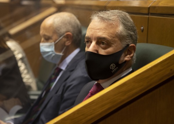 Pleno Ordinario en el Parlamento Vasco (23-09-2021)