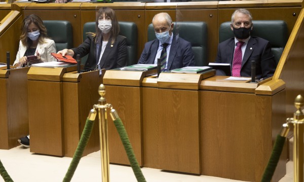 Pleno Ordinario en el Parlamento Vasco (23-09-2021)