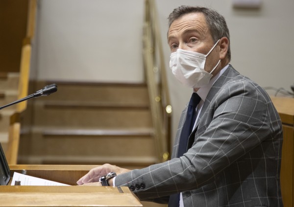 Pleno Ordinario en el Parlamento Vasco (23-09-2021)
