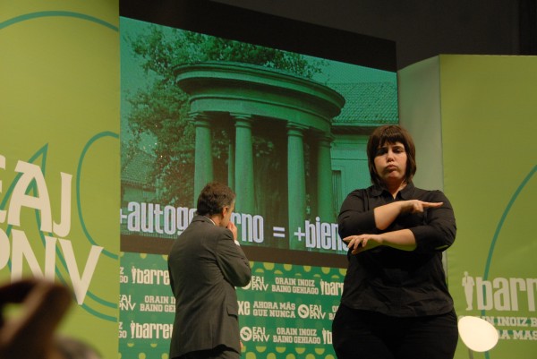 Encuentro con la sociedad vizcaina