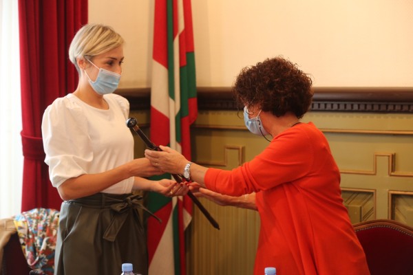 Irati Gondra, alcaldesa de Mundaka